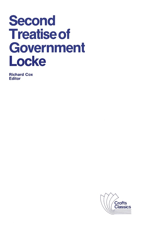 Front cover_Second Treatise of Government
