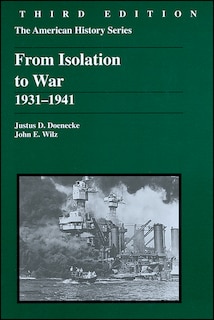 Front cover_From Isolation to War