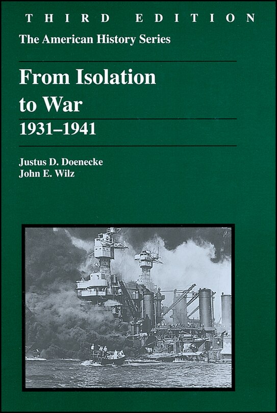 Front cover_From Isolation to War