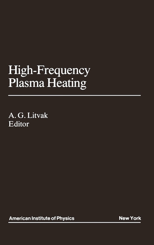 Couverture_High-frequency Plasma Heating