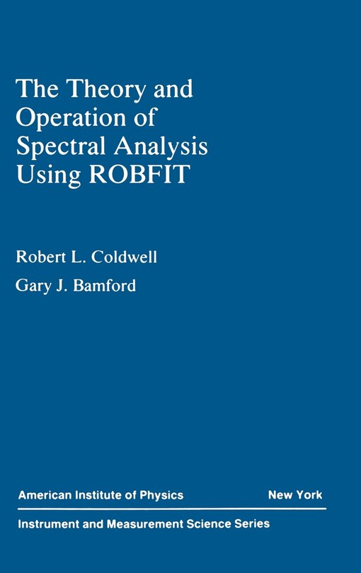 Couverture_The Theory and Operation of Spectral Analysis