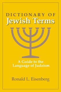 Front cover_Dictionary Of Jewish Terms