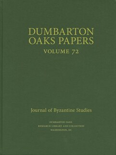 Front cover_Dumbarton Oaks Papers, 72