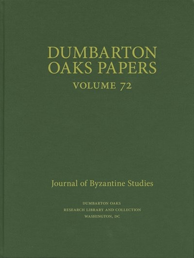 Front cover_Dumbarton Oaks Papers, 72