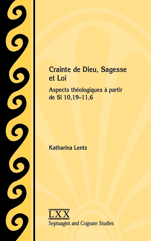 Couverture_Crainte de Dieu, Sagesse et Loi