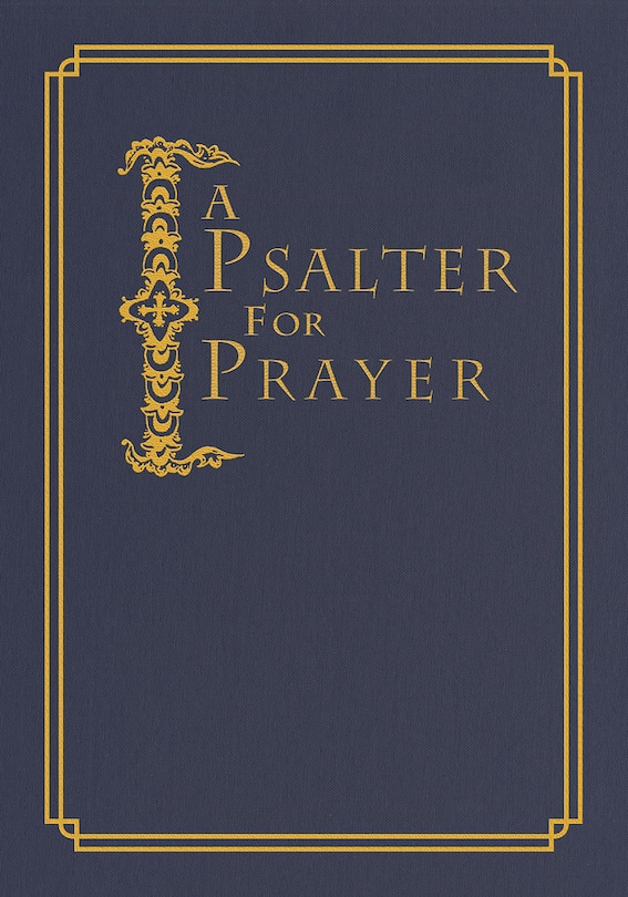 Couverture_A Psalter for Prayer