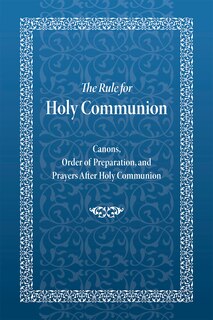 Front cover_The Rule for Holy Communion