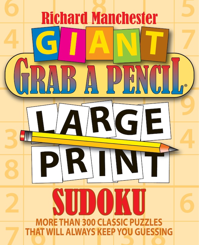 Giant Grab A Pencil® Large Print Sudoku