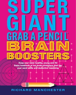 Front cover_Super Giant Grab A Pencil Book Of Brain Boosters