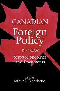 Front cover_Canadian Foreign Policy, 1977-1992