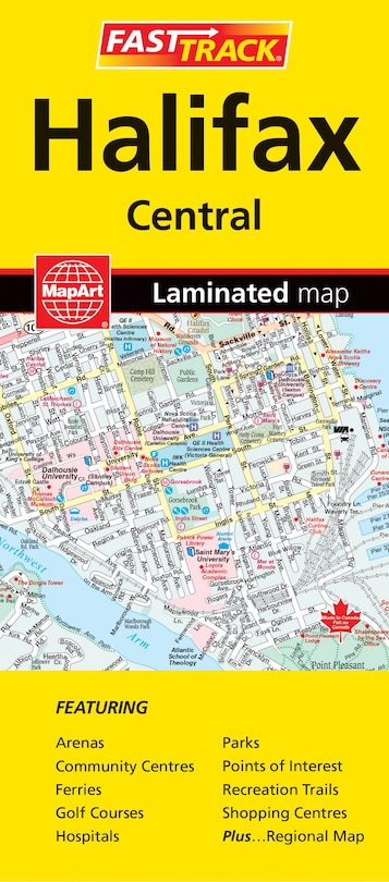 Front cover_Halifax Central FastTrack Map