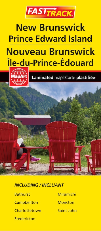 Front cover_New Brunswick Prince Edward Island Fasttrack Map