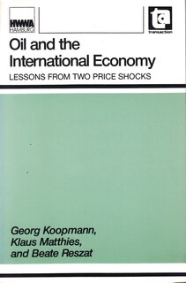 Couverture_Oil and the International Economy
