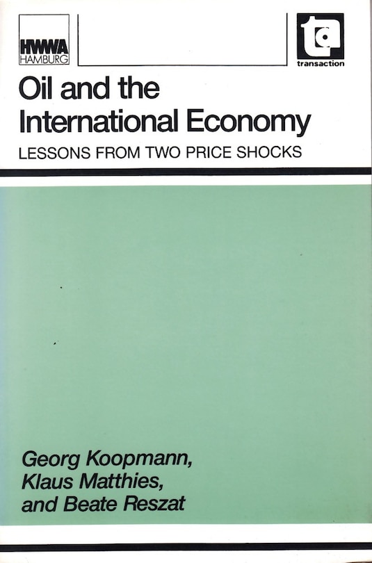 Couverture_Oil and the International Economy