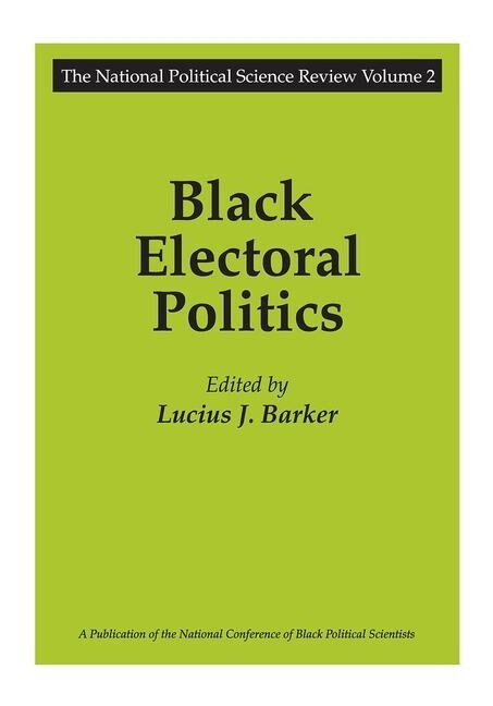 Couverture_Black Electoral Politics