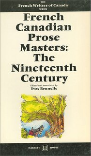 Front cover_French Canadian Prose Masters
