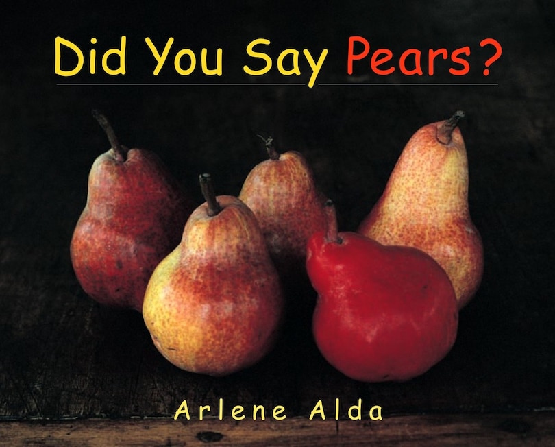Couverture_Did You Say Pears?