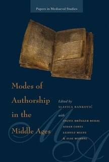 Couverture_Modes of Authorship in the Middle Ages