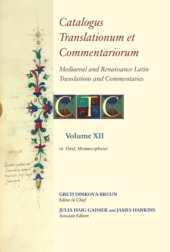 Couverture_Catalogus Translationum et Commentariorum: Mediaeval and Renaissance Latin Translations and Commentaries: Annotated Lists and Guides