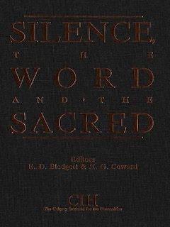 Front cover_Silence, the Word and the Sacred