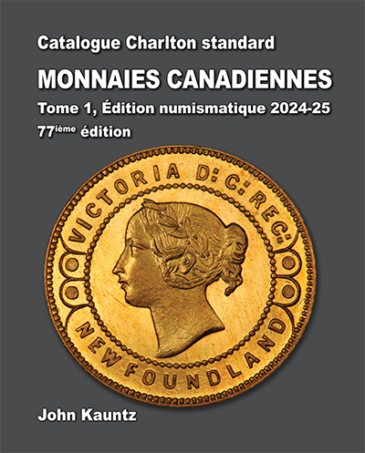 Front cover_Monnaies Canadiennes, Tome 1, Édition numismatique 2024-25