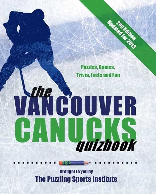 Front cover_The Vancouver Canucks Quizbook