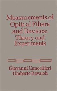 Couverture_Measurement of Optical Fibers and Devices