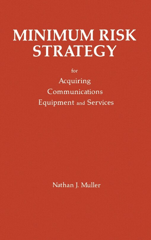Front cover_Minimum Risk Strategy