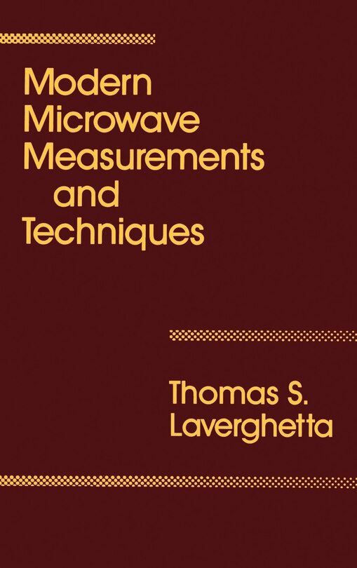 Couverture_Modern Microwave Measurements & Techniques