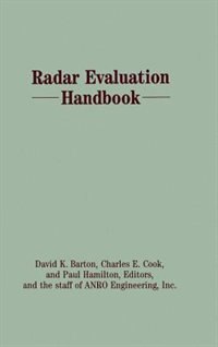 Front cover_Radar Evaluation Handbook
