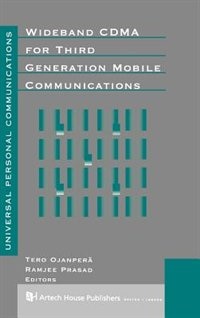 Couverture_Wideband Cdma For Third Generation Mobile Communications