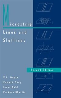Couverture_Microstrip Lines and Slotlines