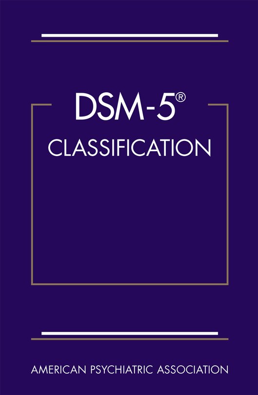 Front cover_Dsm-5 Classification