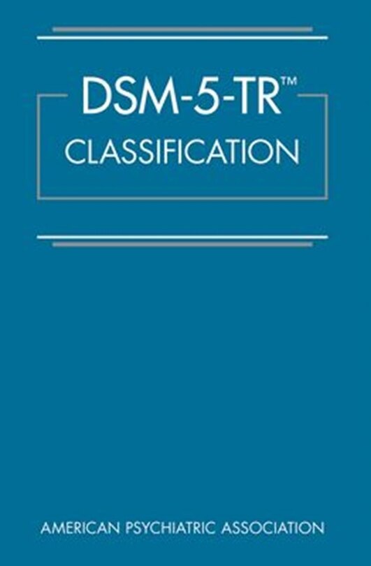 Front cover_DSM-5-TR Classification