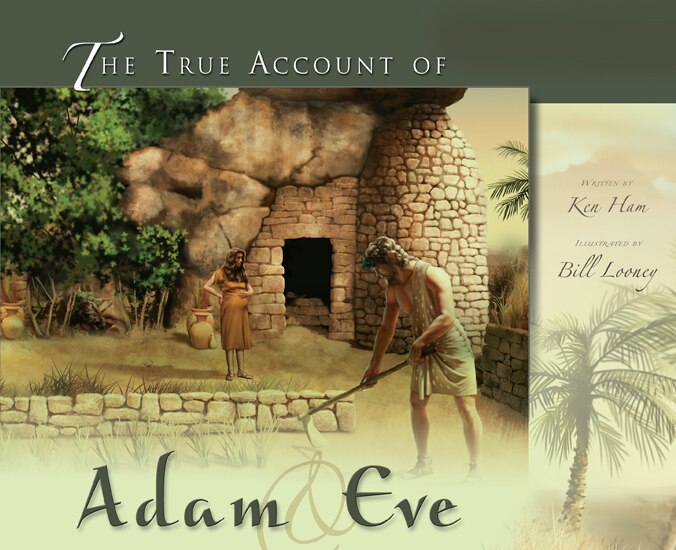 Front cover_The True Account Of Adam & Eve