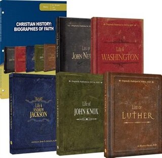 Front cover_Master Books-christian History: Biographies Of Faith Set (6th - 8th Grade)