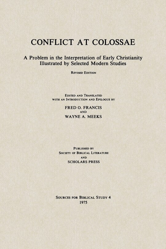 Couverture_Conflict at Colossae