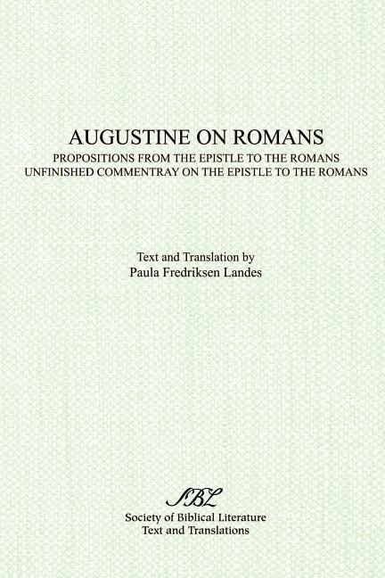 Front cover_Augustine on Romans