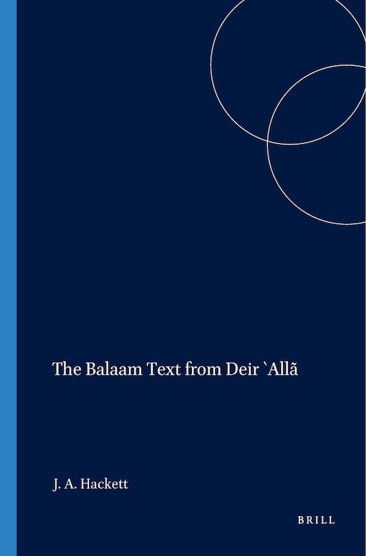 Couverture_The Balaam Text from Deir `All&atilde;