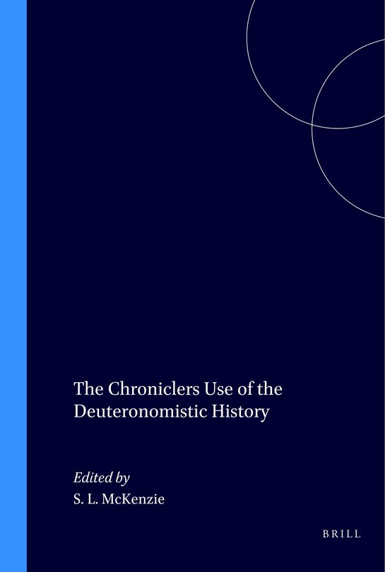 Couverture_The Chroniclers Use of the Deuteronomistic History