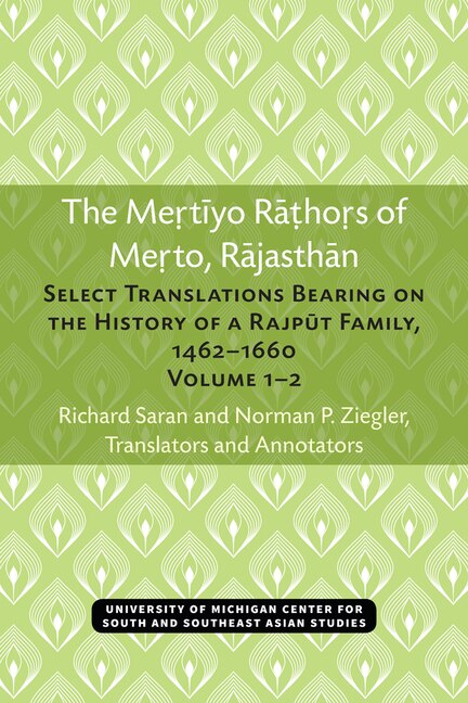 Front cover_The Mertiyo Rathors of Merto, Rajasthan