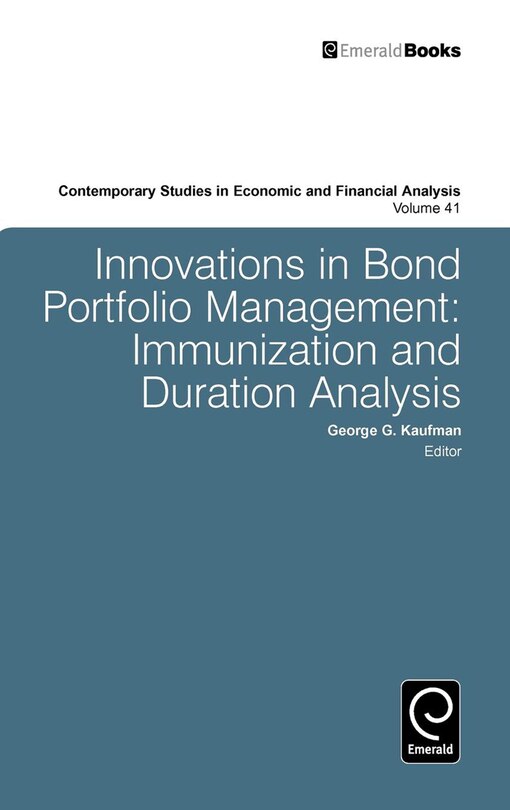 Front cover_Innovations in Bond Portfolio Management