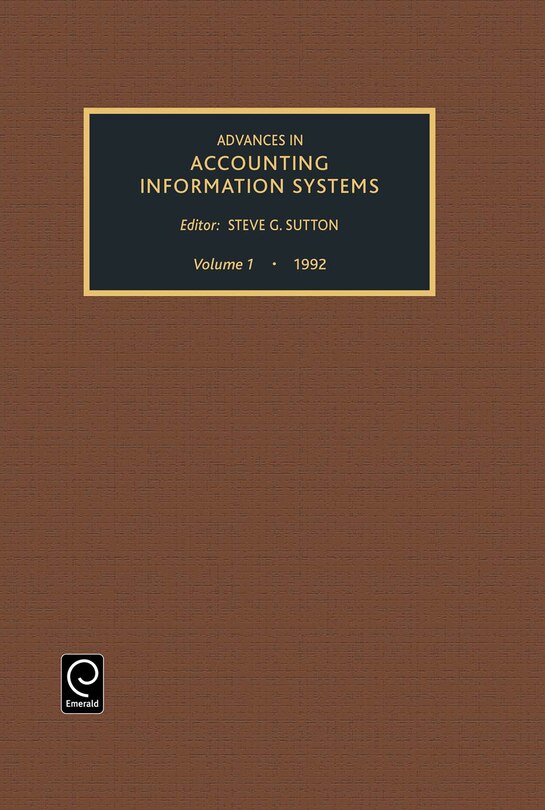 Front cover_Advances in Accounting Information Systems