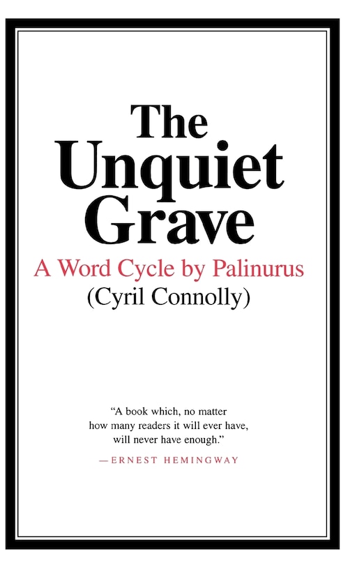 Front cover_The Unquiet Grave