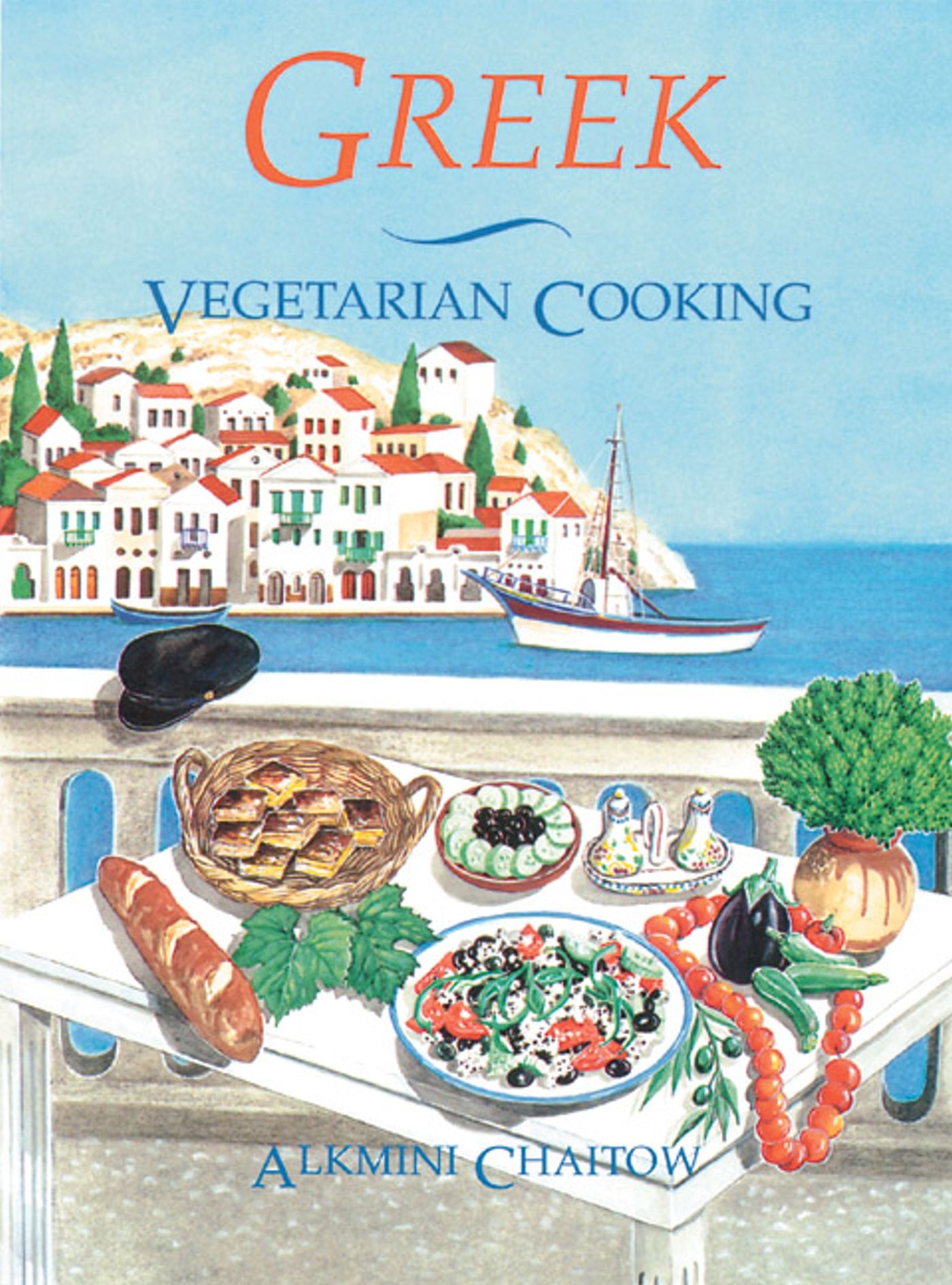 Greek Vegetarian Cooking Book By Alkmini Chaitow, ('tp