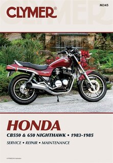 Front cover_Clymer Honda Cb550 & 650 Nighthawk, 1983-1985