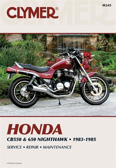 Front cover_Clymer Honda Cb550 & 650 Nighthawk, 1983-1985