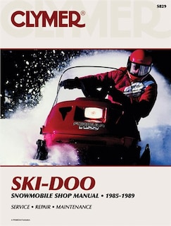 Front cover_Clymer Ski-doo Snowmobile Shop Manual, 1985-1989