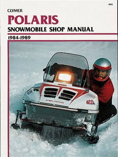 Front cover_Clymer Polaris Snowmobile Shop Manual 1984-1989