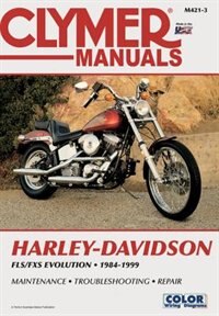Front cover_Harley-davidson Flsfx Softail Big-twin Evolution 1984 - 1999